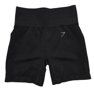 Gymshark Flex Shorts High Waist Black Small Womens